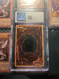 YU-GI-OH! BLUE-EYES WHITE DRAGON MAGO-EN001 1st FIRST EDITION MAXIMUM GOLD CGC 9 - Image 2