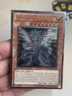 Galaxy-Eyes Photon Dragon PHSW-EN011 - Ultimate Rare 1st Edition YuGiOh! NM EURO - Image 2