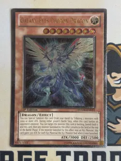 Galaxy-Eyes Photon Dragon PHSW-EN011 - Ultimate Rare 1st Edition YuGiOh! NM EURO - Image 3
