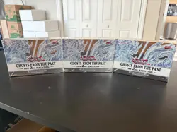 YUGIOH GHOST FROM THE PAST THE 2ND HAUNTING 3 MINI BOOSTER BOXES 1ST EDITION ENG - Image 1