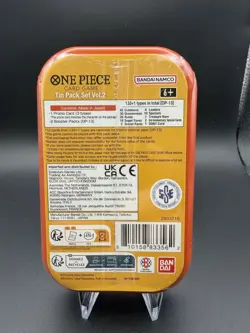 Bandai Namco One Piece CCG Tin Pack Set Vol.2 factory sealed - Image 2