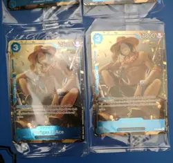 One Piece-Tin Pack Set Vol. 2/Portgas.D.Ace P-074 Promo Foil Sealed(set of 4) - Image 3