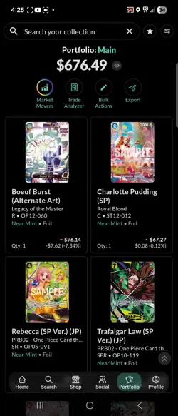 One Piece TCG SP, Treasure Rare, AAL And AA Lot All Near Mint English And JP - Image 2