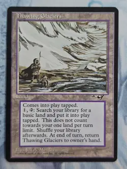 Thawing Glaciers - Alliances - Magic the Gathering - MTG - Light Play - Image 1