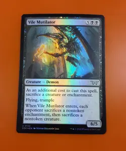 1x Vile Mutilator | FOIL | Duskmourn: House of Horror | MTG Magic Cards - Image 3