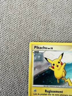 Pikachu 15/17 Holo POP 9 Promo Shiny Pokemon - Image 3
