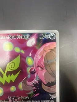 Pokemon Ascended Heroes Cynthia's Spiritomb Illustration Rare 244/217 - Image 3