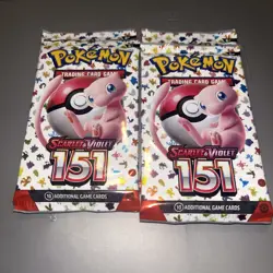 4X Sealed Pokemon 151 Booster Packs LOT - SV: Scarlet & Violet 151 - Image 3