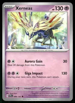 2024 Scarlet & Violet Series - Surging Sparks Xerneas Uncommon #88 - Image 1