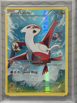 2015 POKEMON XY BLACK STAR PROMO LATIAS #XY78 PSA 9 MINT Very Low Population - Image 2