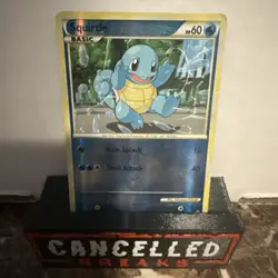Squirtle 63/95 Unleashed Reverse Holo Pokemon TCG 2010 MP - Image 1
