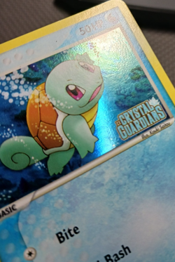 2006 Pokemon EX Crystal Guardians #63 Squirtle Reverse Holo MP+ - Image 4