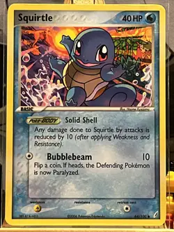 Pokemon TCG Squirtle 64/100 Crystal Guardians! VLP/NM! - Image 2