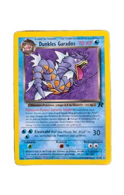 2000 POKEMON ROCKET 25/82 DUNKLES GARADOS GERMAN DEUTSCH - Image 1