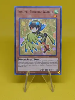 Yugioh - Lyrilusc - Turquoise Warbler (LED8-EN044) - Common 1st Edition - Image 1