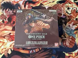 One Piece Paramount War Booster Box OP02 English Sealed - Image 1