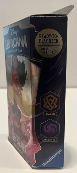 Disney Lorcana The First Chapter Starter Deck Amber/ Amethyst New Factory Sealed - Image 2