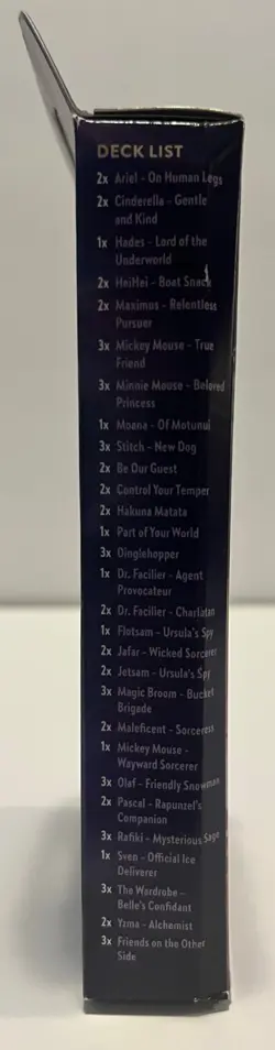 Disney Lorcana The First Chapter Starter Deck Amber/ Amethyst New Factory Sealed - Image 3