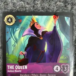 Disney Lorcana Archazia's Island The Queen Jealous Beauty 74/204 Legendary NM/Mi - Image 3