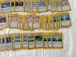 Pokemon Card Base Set Trainer Lot TCG Vintage Large Card Lot WOTC Trading Cards - Image 4