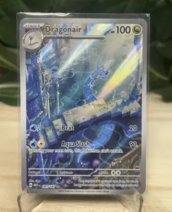 Dragonair 181/165 Illustration Rare 151 English Pokemon Card NM - Image 1