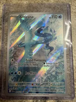 Pokemon TCG Articuno Journey Together Illustration Rare Card 161/159 Pack Fresh - Image 1
