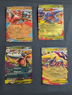 Pokemon TCG 14-Card Lot Mega ex Venusaur Lucario Mawile Sharpedo Mega Evolutions - Image 2