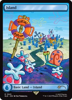MTG Island (1940) Full Art ** Secret Lair Drop ** English - Image 1