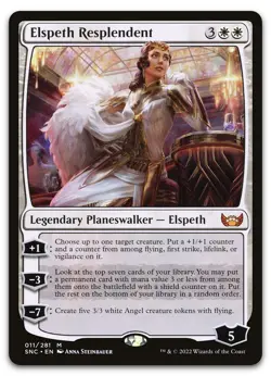 Elspeth Resplendent #11 (NM) Streets New Capenna SNC Magic MTG - Image 1