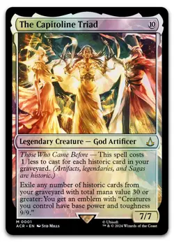 The Capitoline Triad #1 (Foil) (NM) Assassin's Creed ACR Magic MTG - Image 1