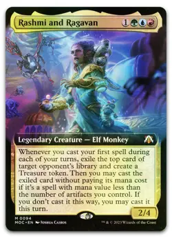 Rashmi and Ragavan (Extended Art) #94 (Foil) NM March of the Machine Magic MTG - Image 1