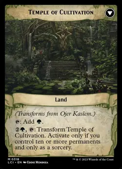 Ojer Kaslem, Deepest Growth (Showcase) #318 NM Lost Caverns of Ixalan Magic MTG - Image 2
