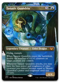 Tanazir Quandrix (Borderless) #284 (NM) Strixhaven STX Magic MTG - Image 1