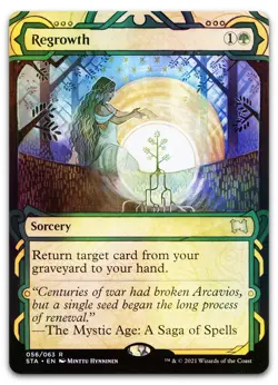 Regrowth #56 (Foil) (NM) Strixhaven STA Magic MTG - Image 1