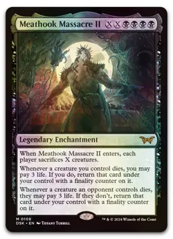 Meathook Massacre II (0108) #108 (Foil) (NM) Duskmourn DSK Magic MTG - Image 1