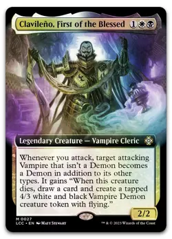Clavileno, First of the Blessed (Extended Art) (Foil) NM Lost Caverns of Ixalan - Image 1