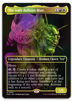 The Jolly Balloon Man (Showcase) #359 (Foil) (NM) Duskmourn DSK Magic MTG - Image 1