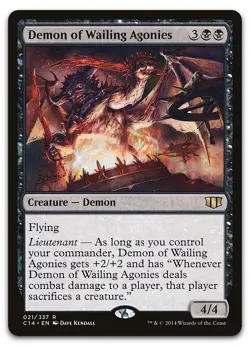 Demon of Wailing Agonies #21 (LP) Commander 2014 C14 Magic MTG - Image 1