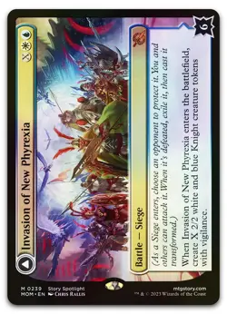 Invasion of New Phyrexia #239 (Foil) (NM) March of the Machine MOM Magic MTG - Image 1