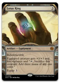 Lotus Ring (Showcase) #54 (NM) Thunder Junction BIG Magic MTG - Image 1