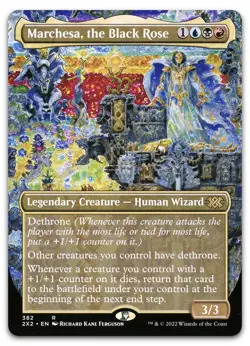 Marchesa, the Black Rose (Borderless) #382 NM Double Masters 2022 2X2 Magic MTG - Image 1