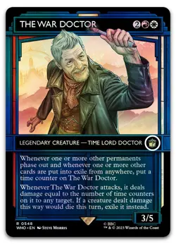 The War Doctor (Showcase) #548 (Foil) (NM) Doctor Who WHO Magic MTG - Image 1