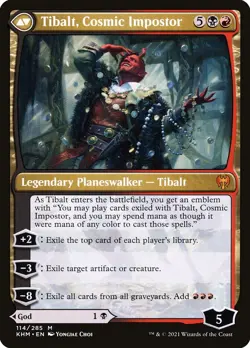 Valki, God of Lies #114 (Foil) (NM) Kaldheim KHM Magic MTG - Image 2