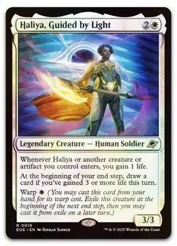 Haliya, Guided by Light #19 (Foil) (NM) Edge of Eternities EOE Magic MTG - Image 1
