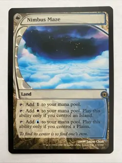 Nimbus Maze [Future Sight] Magic MTG Magic The Gathering LP - Image 1