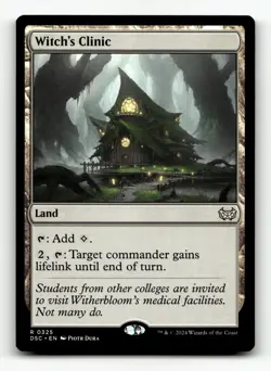 Witch's Clinic 325 R Commander: Duskmourn: House of Horror - Image 1