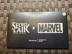 MTG Secret Lair x Marvel Wolverine Rainbow Foil Sealed - Image 1