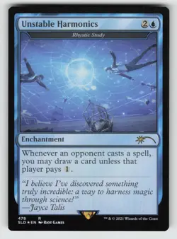 Unstable Harmonics - Rhystic Study *Foil* SLD 478 NM - Image 1