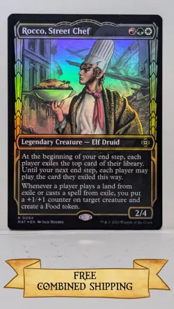 Rocco, Street Chef (Showcase) March of the Machine: The Aftermath Foil - Image 1