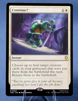 ContinueU MTG Commander: Teenage Mutant Ninja Turtles 7 R NM - Image 1
